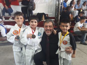 TORNEO APERTURA 2019 - Con Bruno, Lucho, Benja y sus medallas - 28ABR2019
